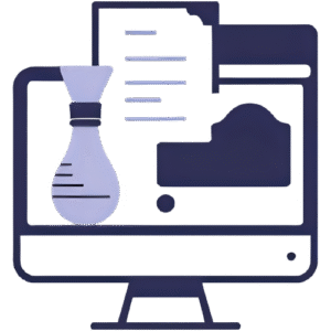 Finance operations icon